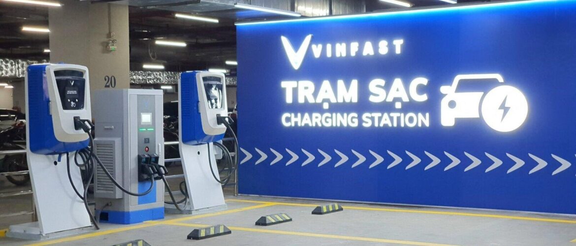 Các trạm sạc của Vinfast tại TP HCM